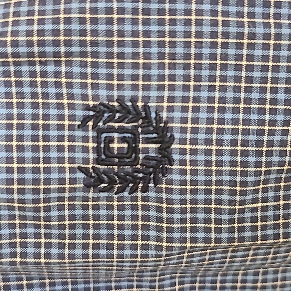 Chaps Button Down Long Sleeve Dress Shirt Sz 7 Like New - Picture 5 of 6